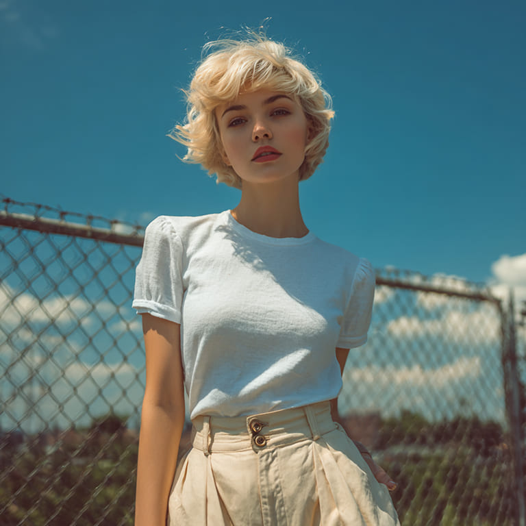 white